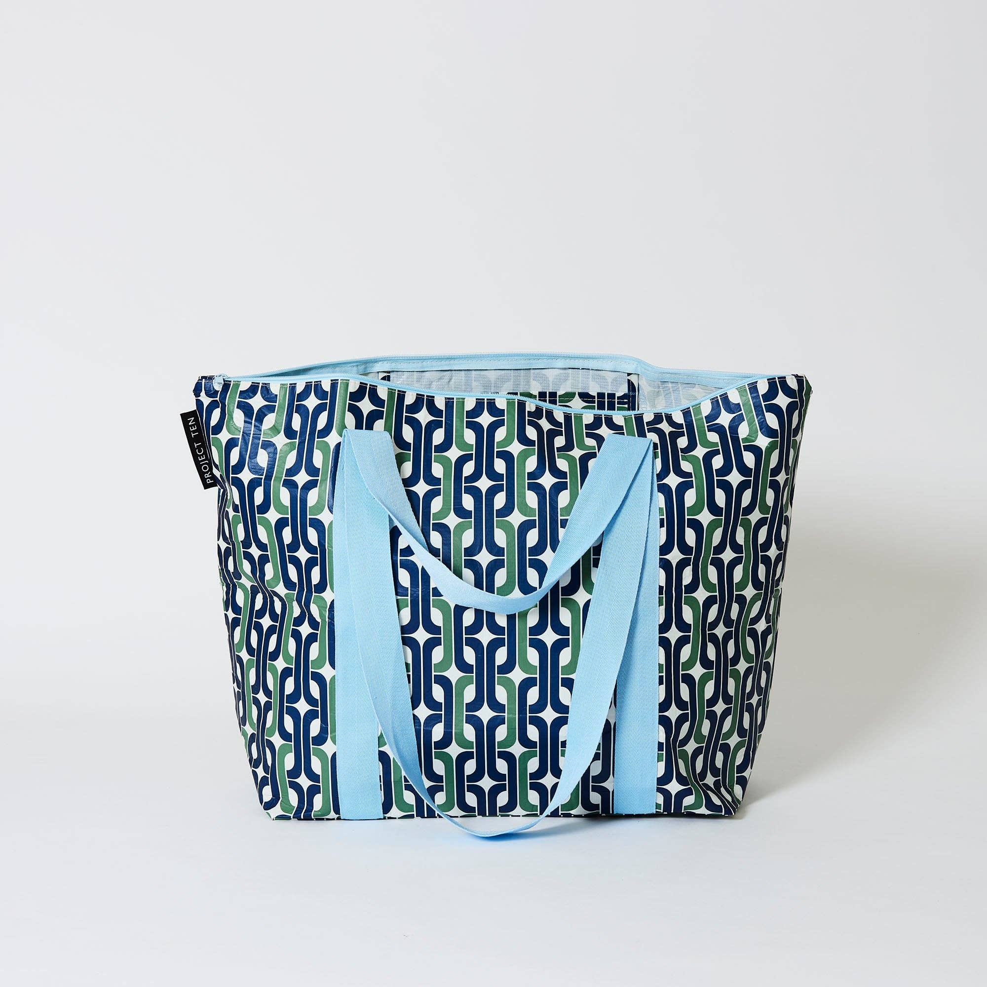 Chains Zip Medium Tote