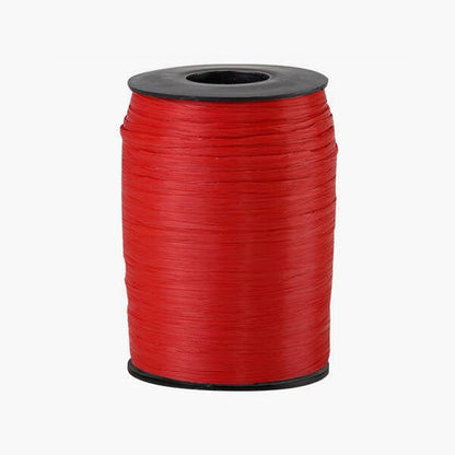 Matte Raffia Ribbon: Emerald Matte / 1 Pack / 100 yards