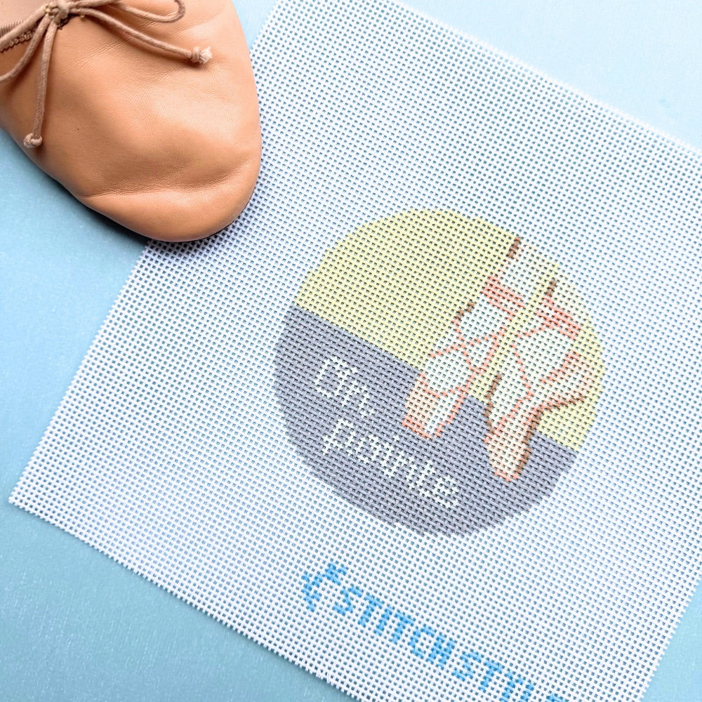 On Pointe 13 Mesh Needlepoint Canvas