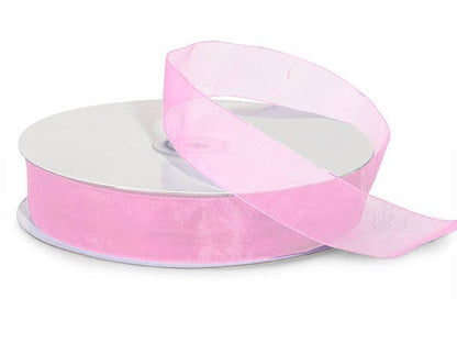Sheer Organza Gift Packaging Ribbon: Light Blue / 1 Pack / 7/8"x100 yards