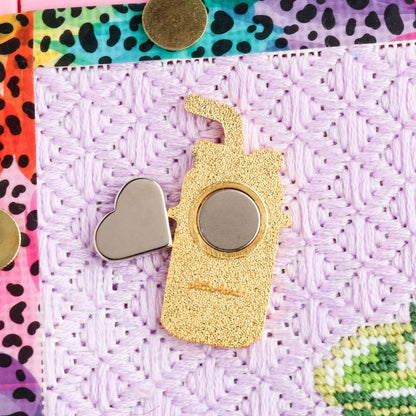 Soda Can Needle Minder Magnet