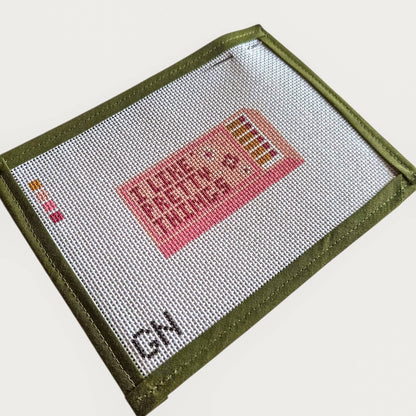 Pretty Things Matchbox Needlepoint Canvas