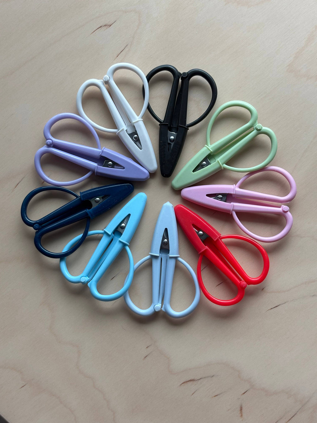 Mini Scissors - Pastel - for Knitting Crochet Sewing etc: Navy