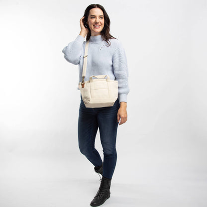 Crossbody Classic Tote: Navy