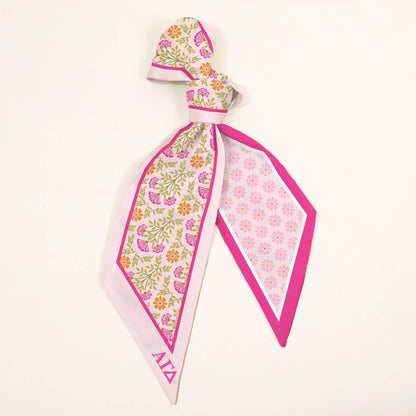 Sorority Twirl & Tie Scarf Accessory: Chi Omega