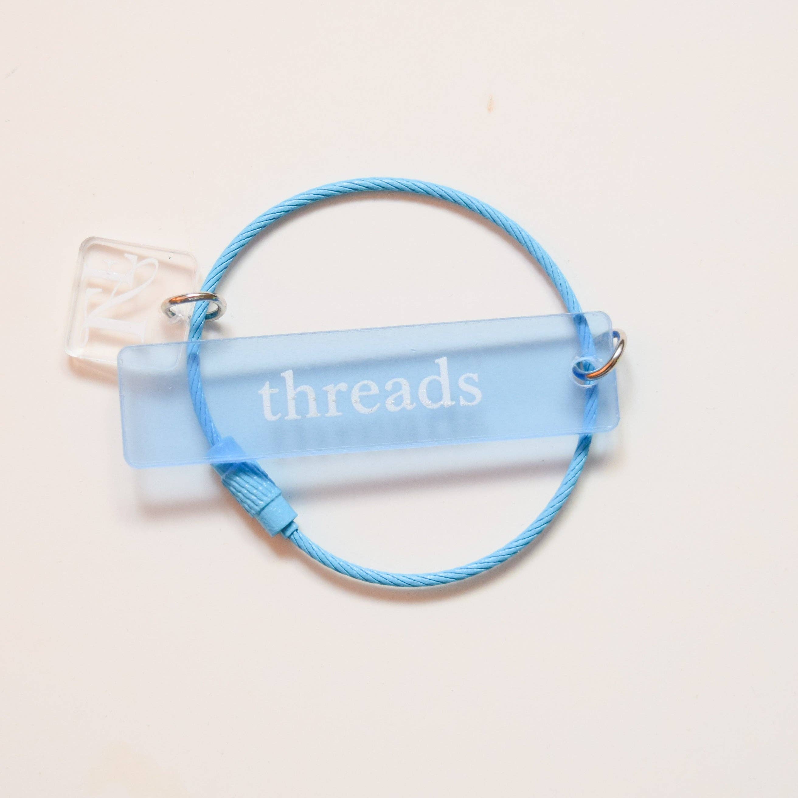 'Threads' Thread Ring: Purple