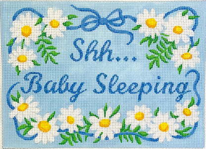 Daisies Baby Sleeping Canvas