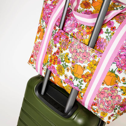 Zip Medium Tote – Hydrangea