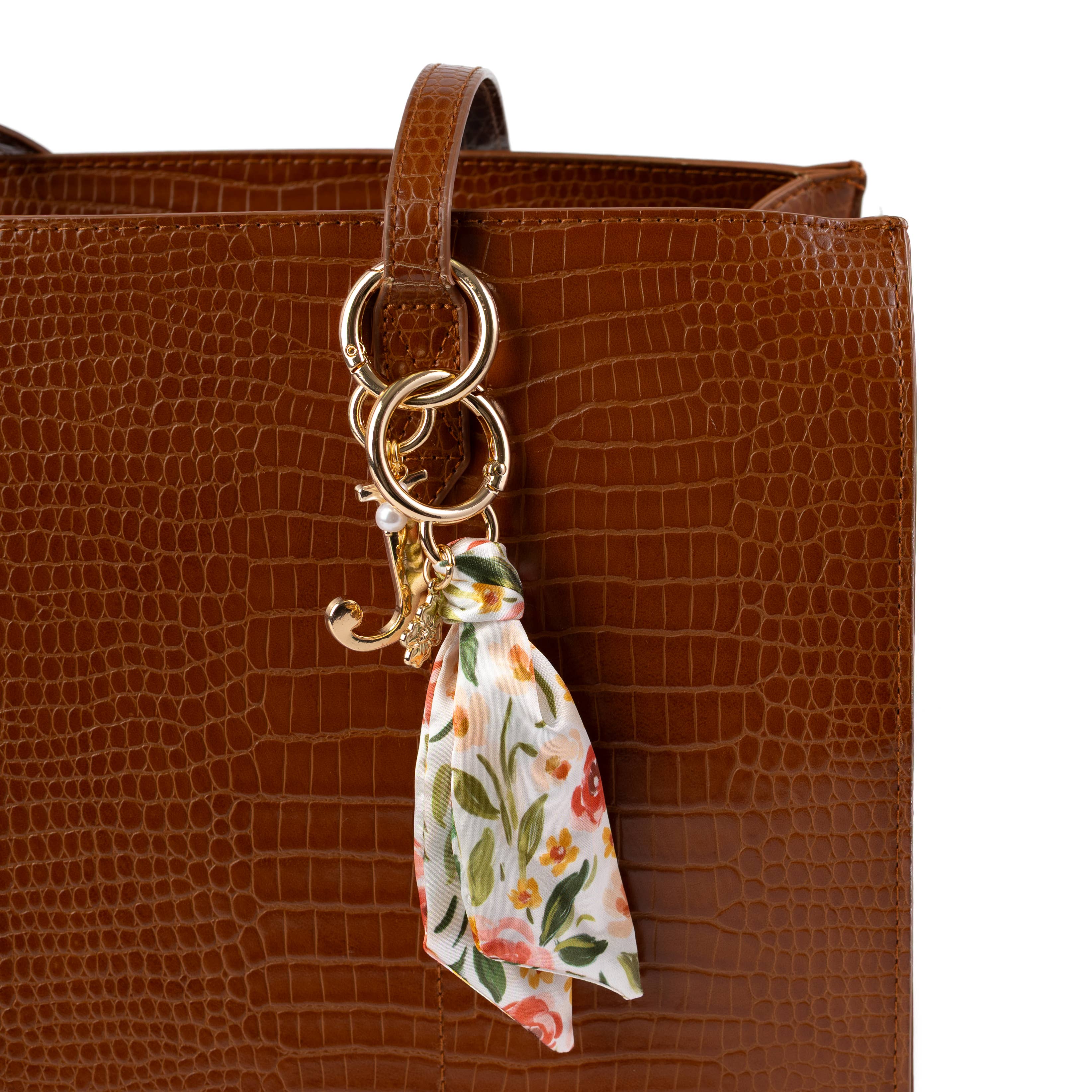Spring Garden Satin Keychain