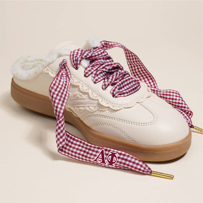 Sorority Step It Up Shoelaces: Gamma Phi Beta