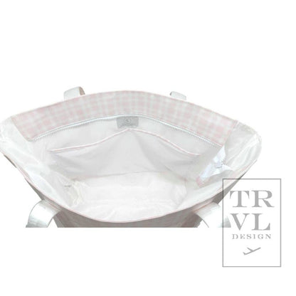 Jumbo Tote - X-large Tote Pimlico Plaid Pink *New!: Pimlico Plaid Pink