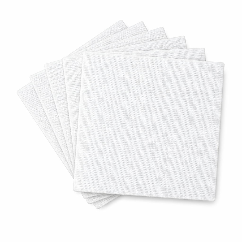 Blank Needlepoint Canvas Sheets Set of 6 13 Mesh Mono Canvas: 8" x 10" | Set of 6