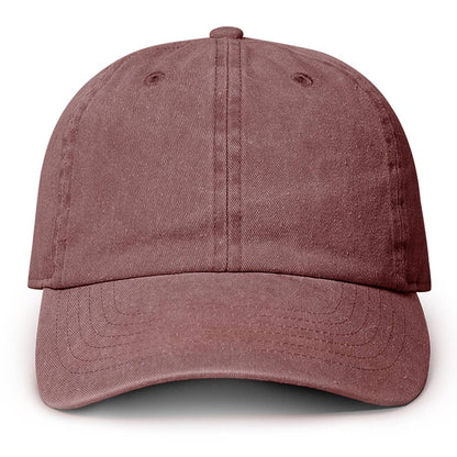 Pigment Dyed Cotton Baseball Dad Cap: GREEN / ONE SIZE
