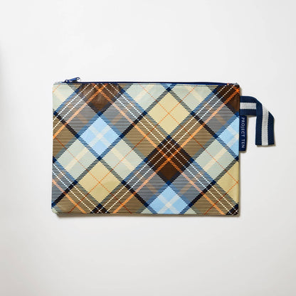 Large Zip Pouch – Country Plaid