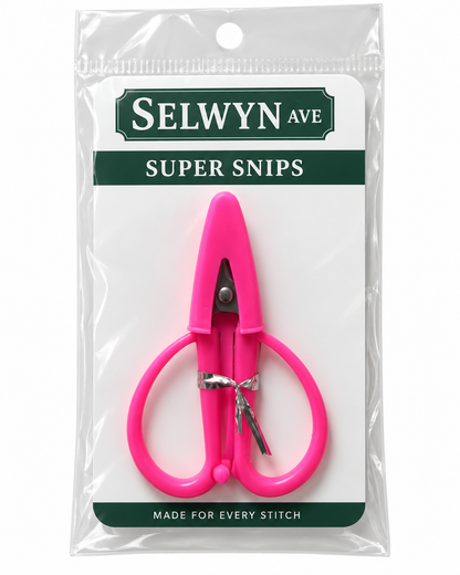 Super Snip Mini Thread Scissors with Silicone Sleeve: Lilac