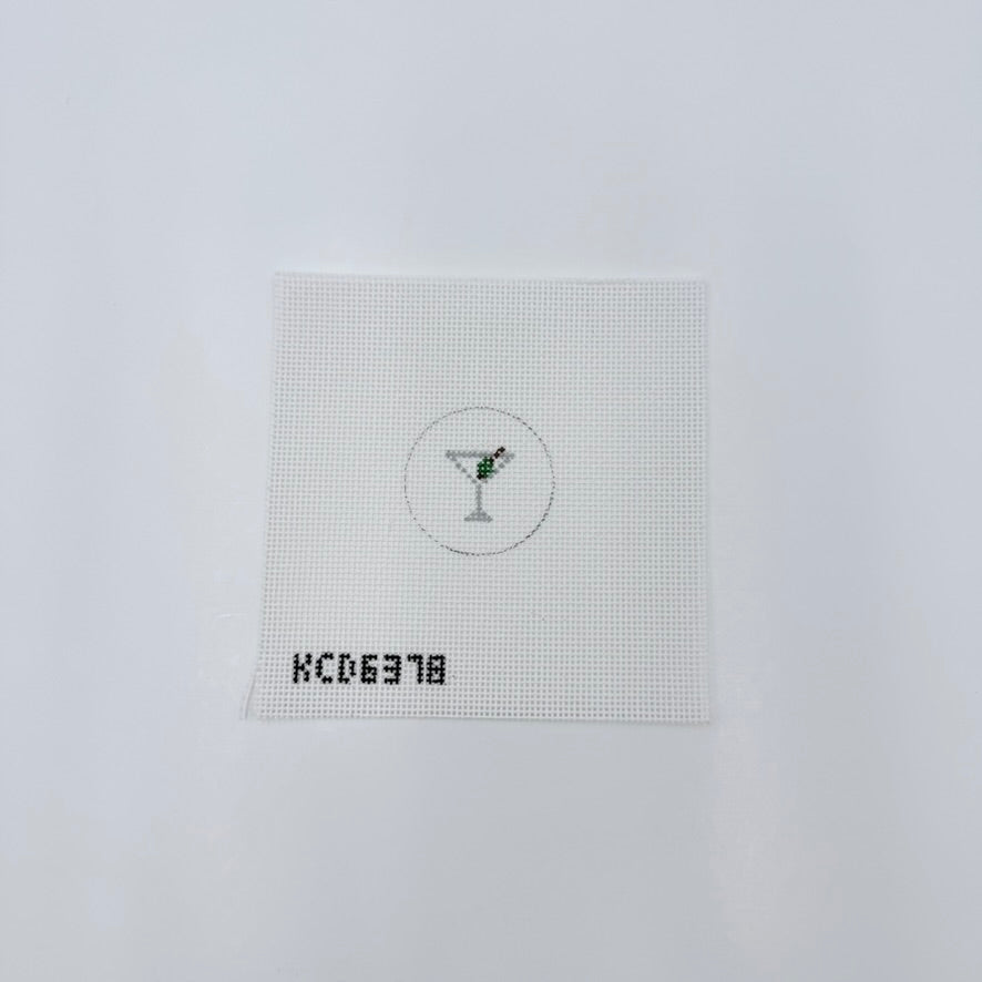Martini Key Fob Insert