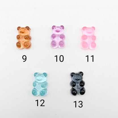 Gummy bear small needle minders: 2 Yellow