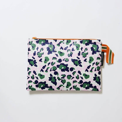 Leopard Large Zip Pouch