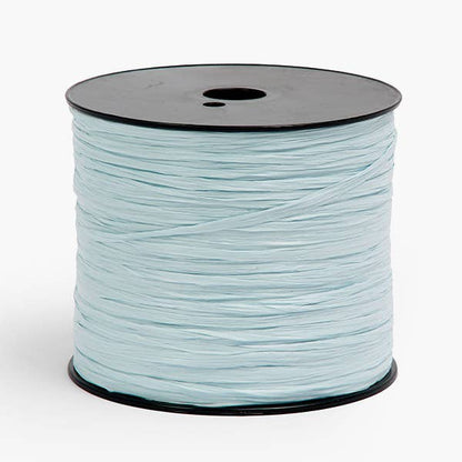 Matte Raffia Ribbon: Light Blue / 1 Pack / 100 yards