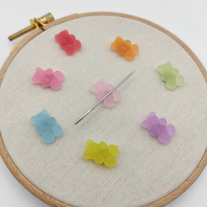 Sour gammy bear small needle minder: 2 / Gradient Color