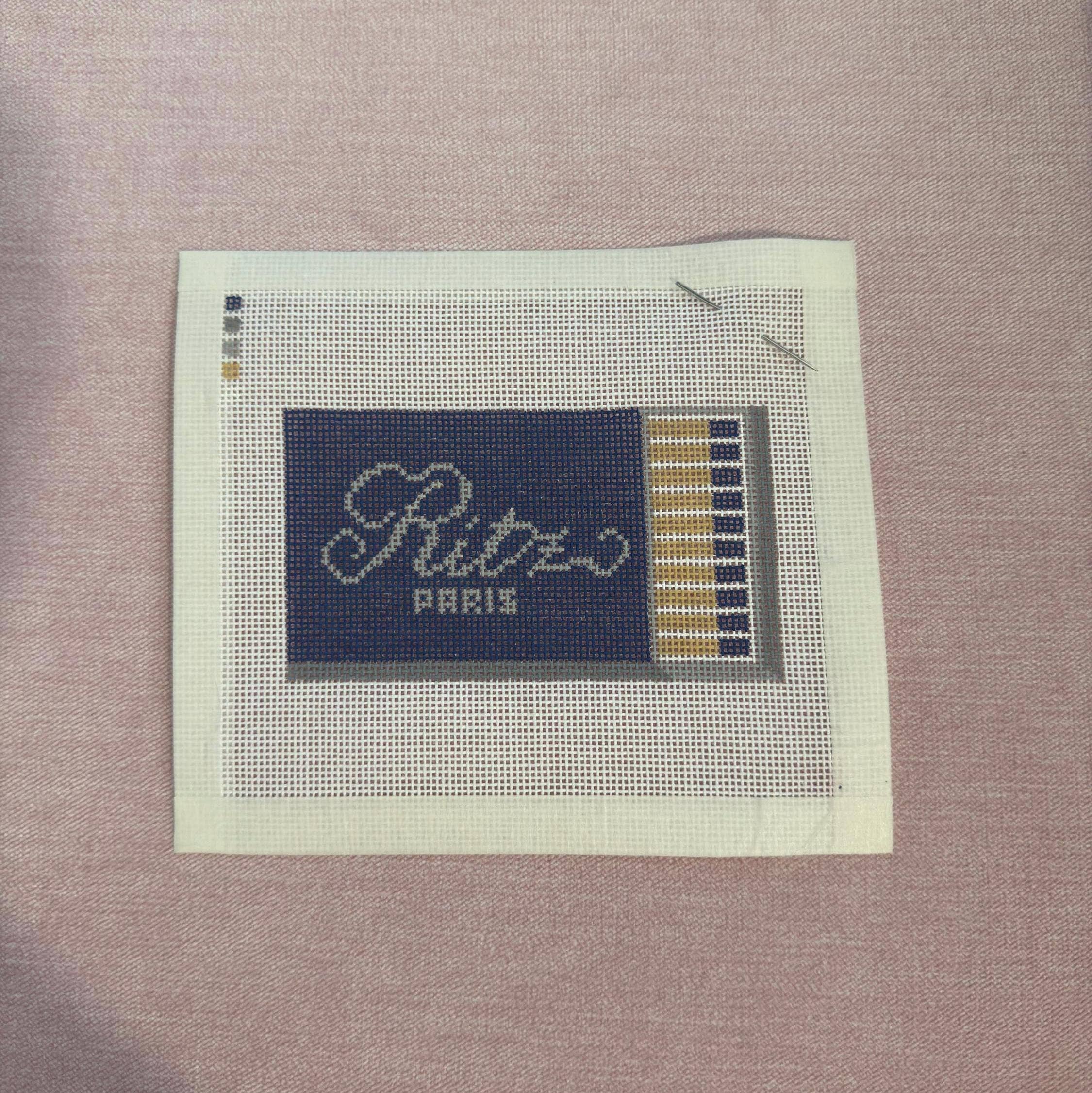Chic Paris Hotel Matchbox Canvas
