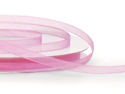 Sheer Organza Gift Packaging Ribbon: Light Blue / 1 Pack / 7/8"x100 yards