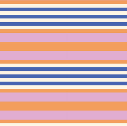 Mini Zip Pouch – Capri Stripe