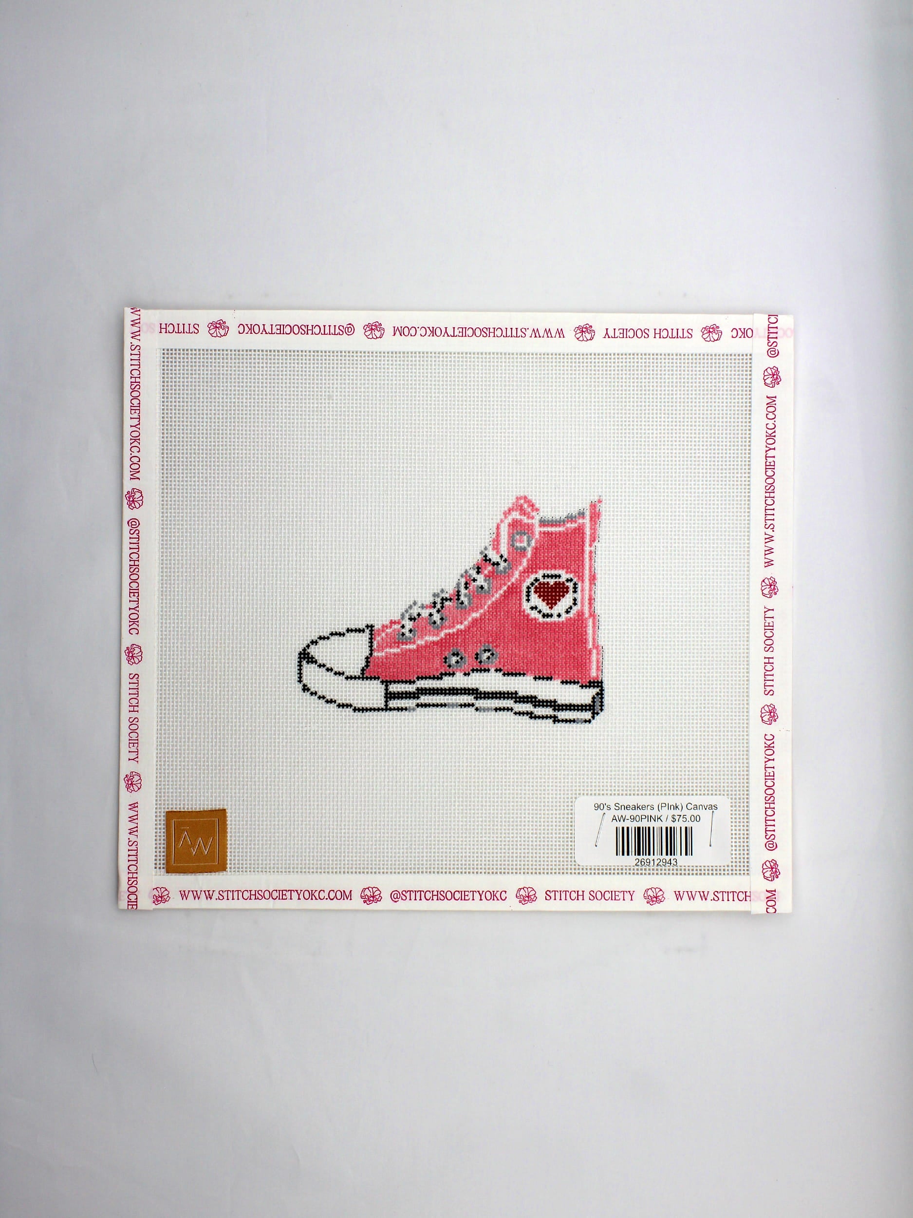 90's Sneakers (PInk) Canvas