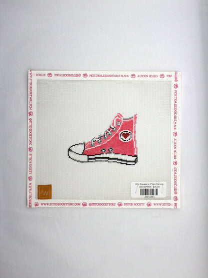 90's Sneakers (PInk) Canvas