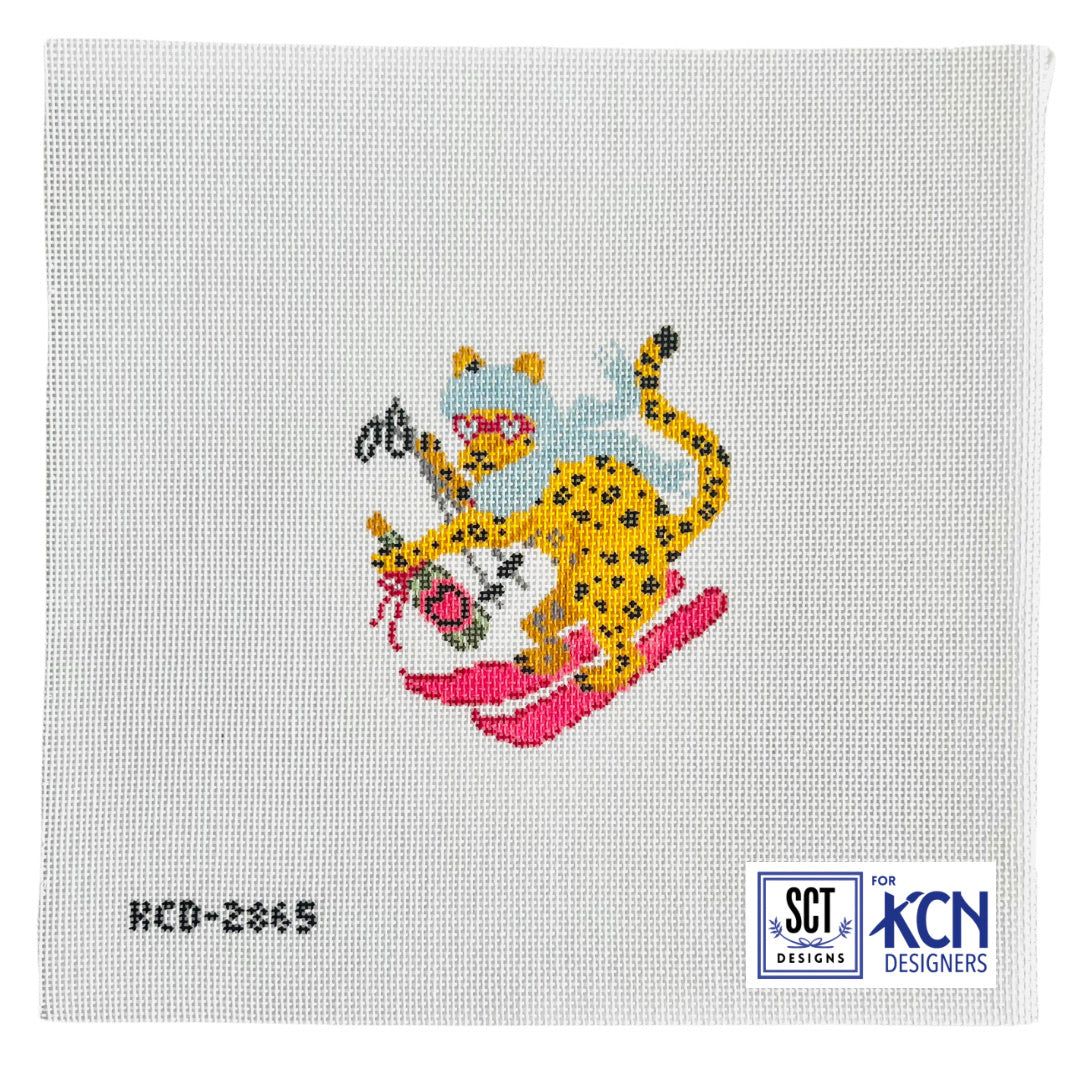 La Dolce Vita - Alpine Cheetah Canvas