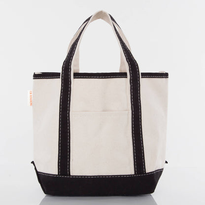 Handy Open Top Tote: Black