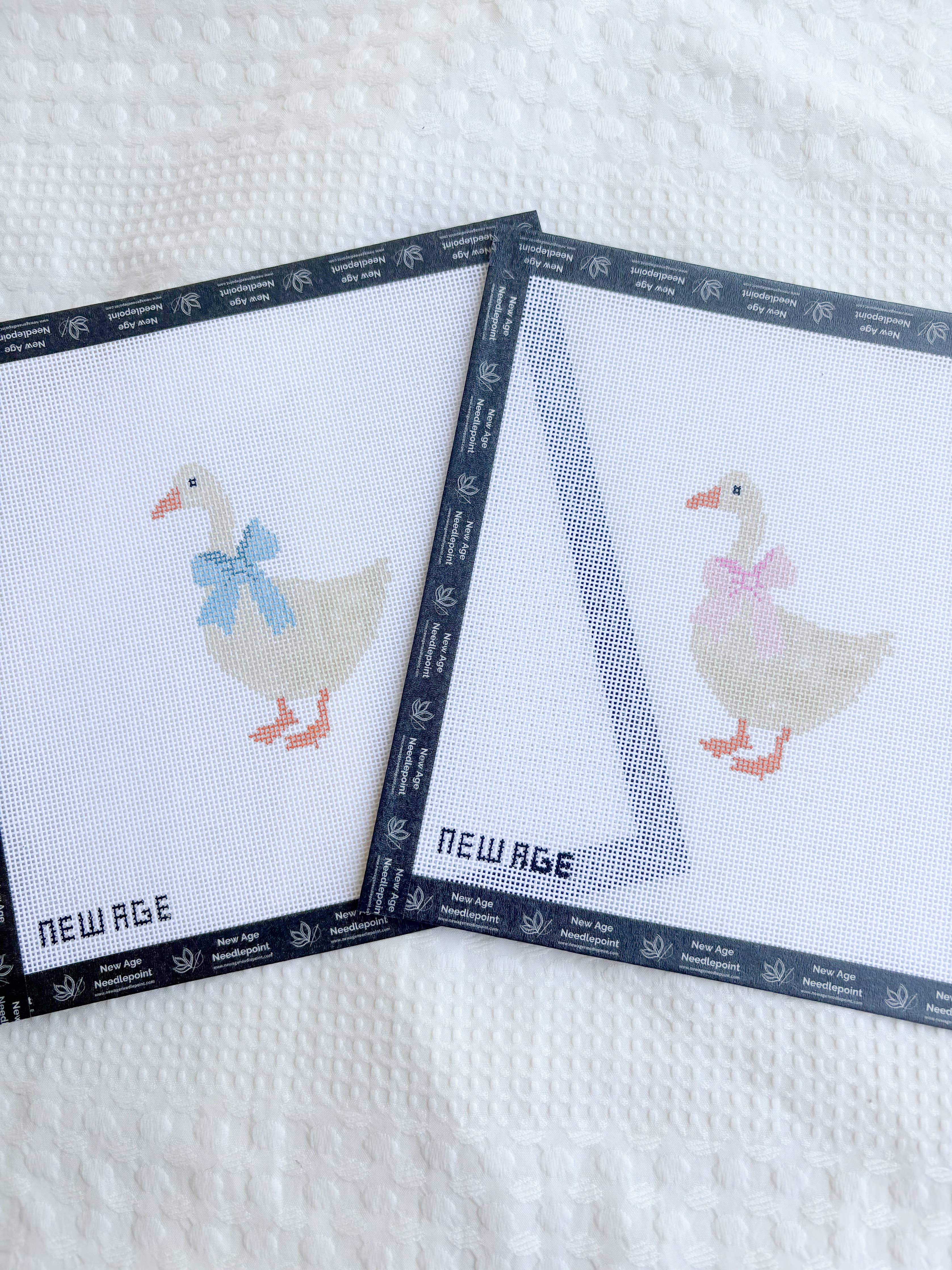 Blue Baby Goose Canvas