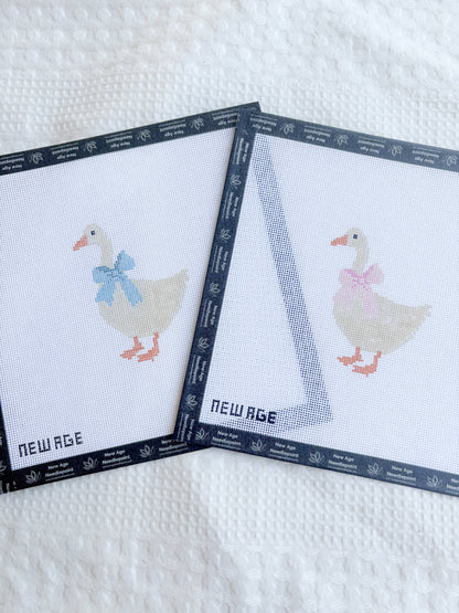 Blue Baby Goose Canvas