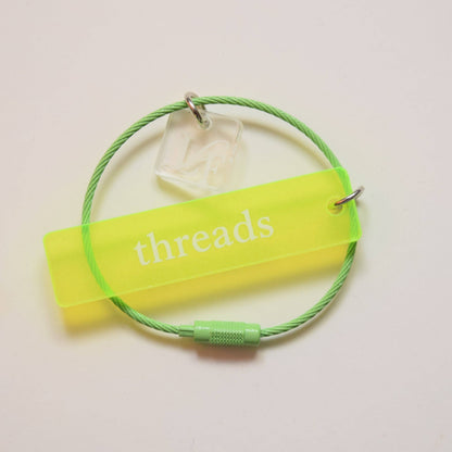 'Threads' Thread Ring: Pink