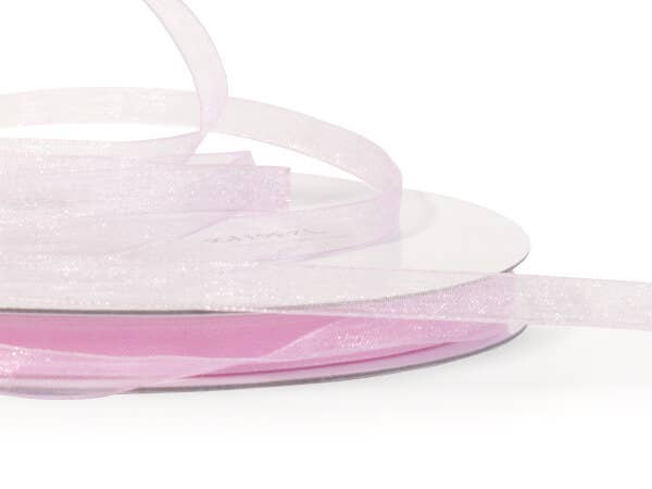 Sheer Organza Gift Packaging Ribbon: Light Blue / 1 Pack / 7/8"x100 yards