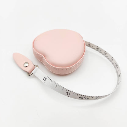 Pink heart Double-side 60 inches/ 150cm tape measure