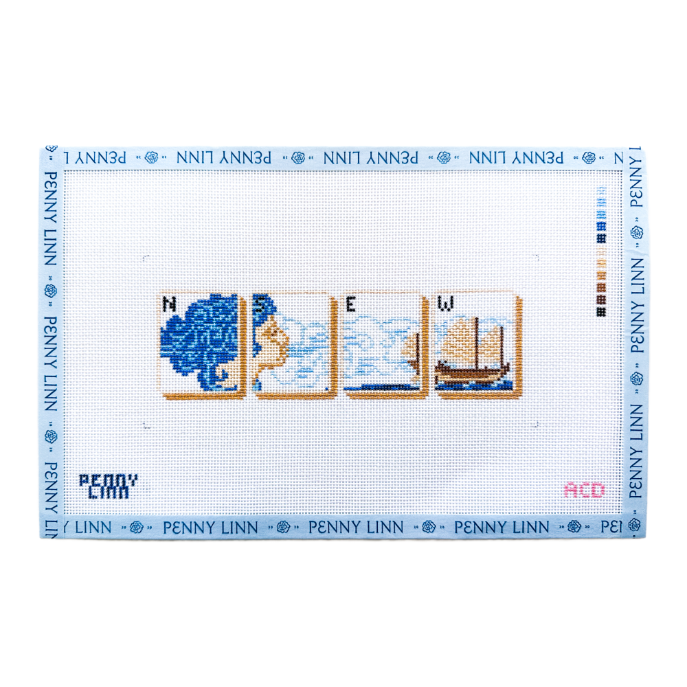Tile Set Winds Canvas