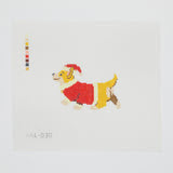 Santa Corgi Canvas