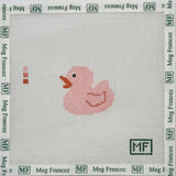 Rubber Duck Pink Mini Canvas