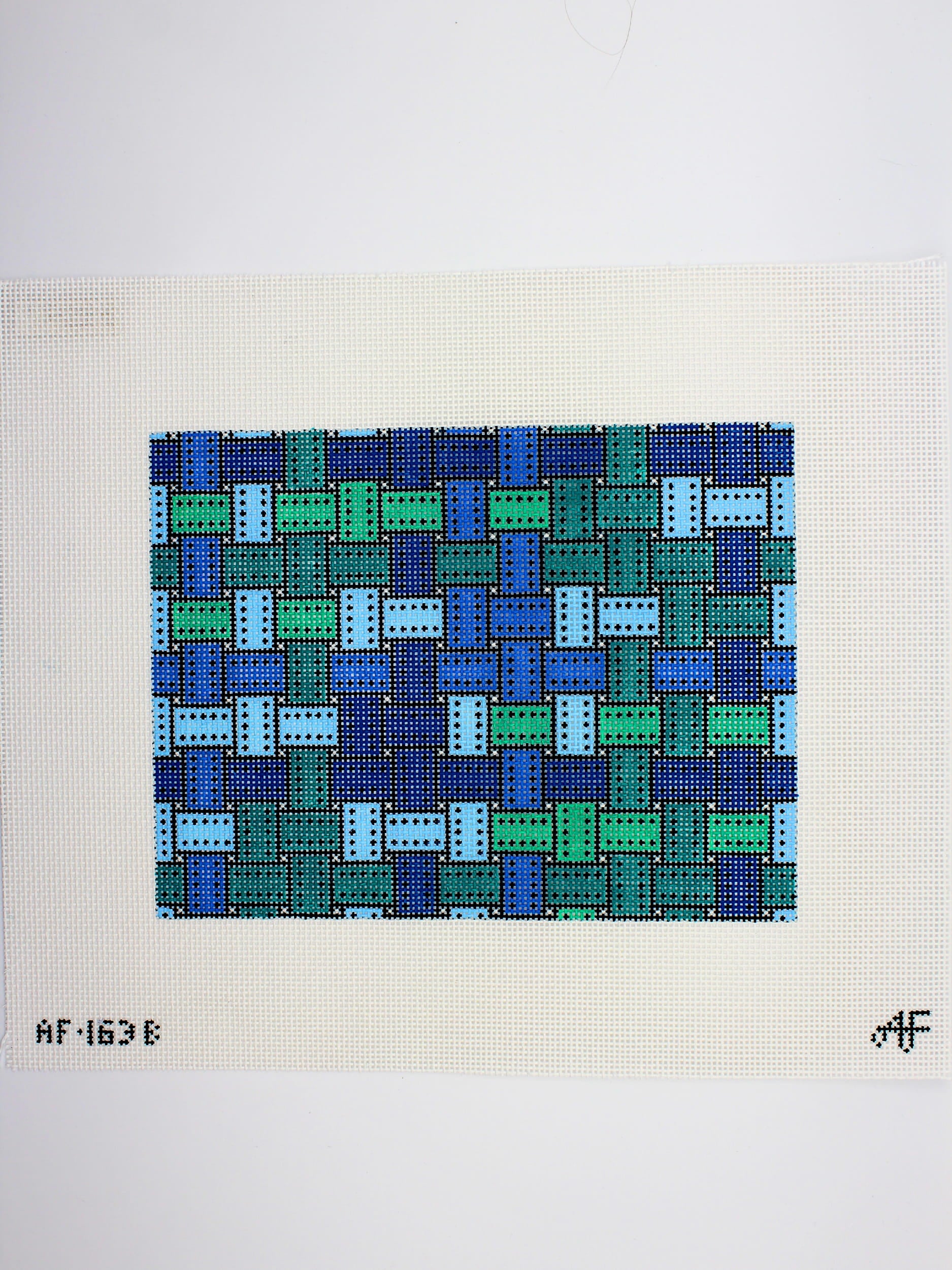Ribbon Clutch - Blue Haze Camvas