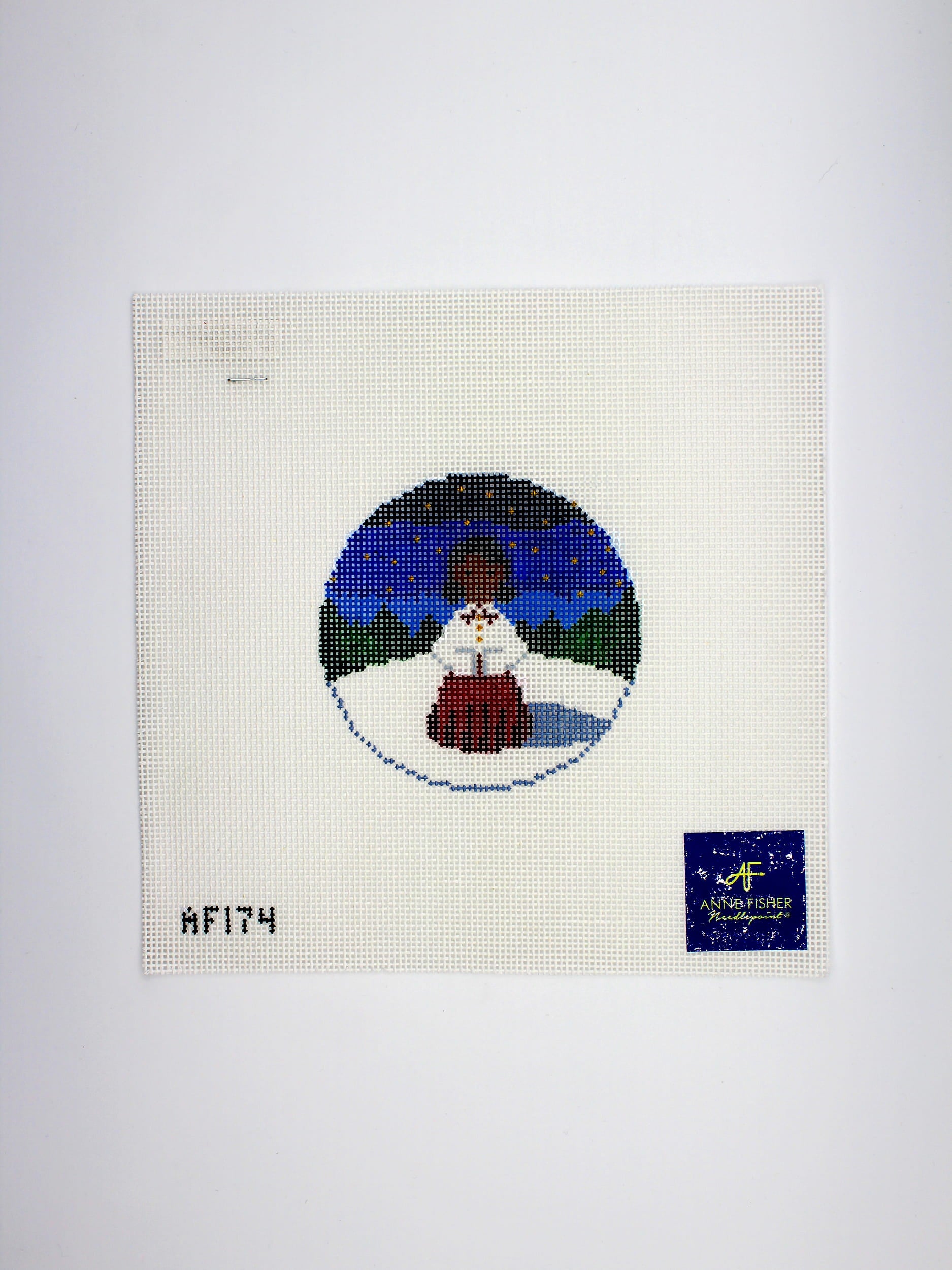 Caroler - Dark Hair Canvas