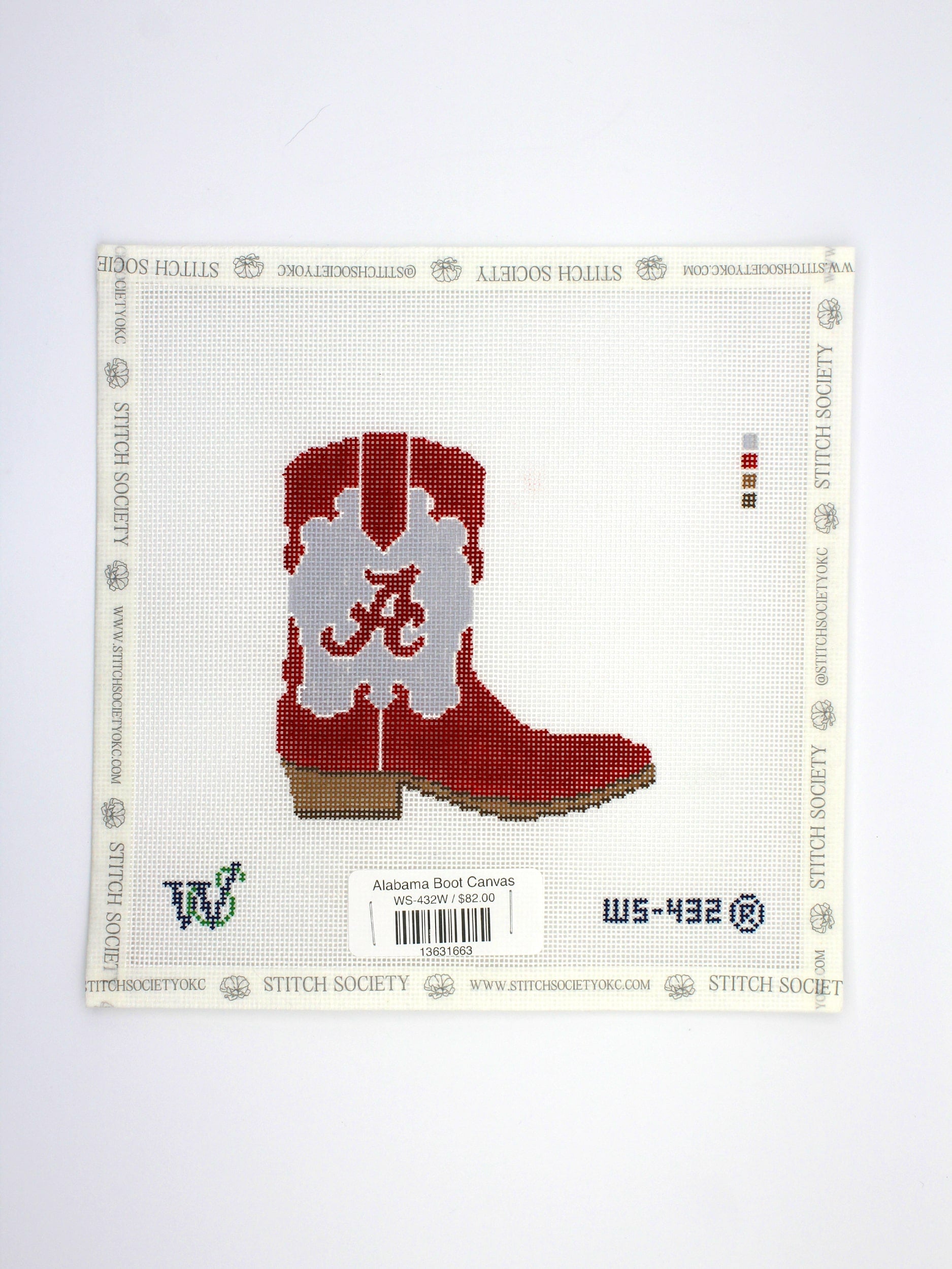 Alabama Boot Canvas