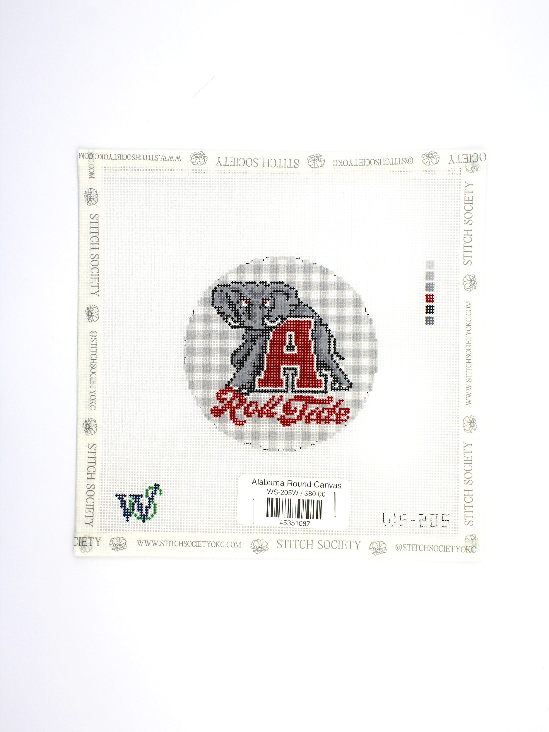 Alabama Round Canvas