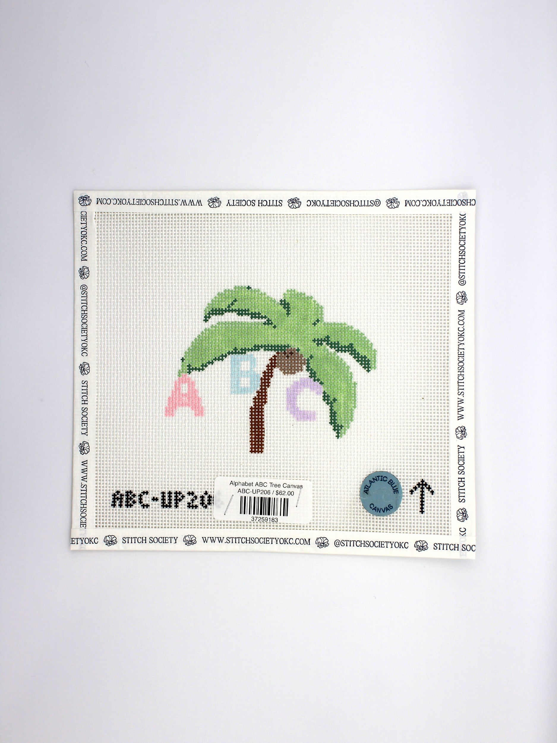 Alphabet ABC Tree Canvas