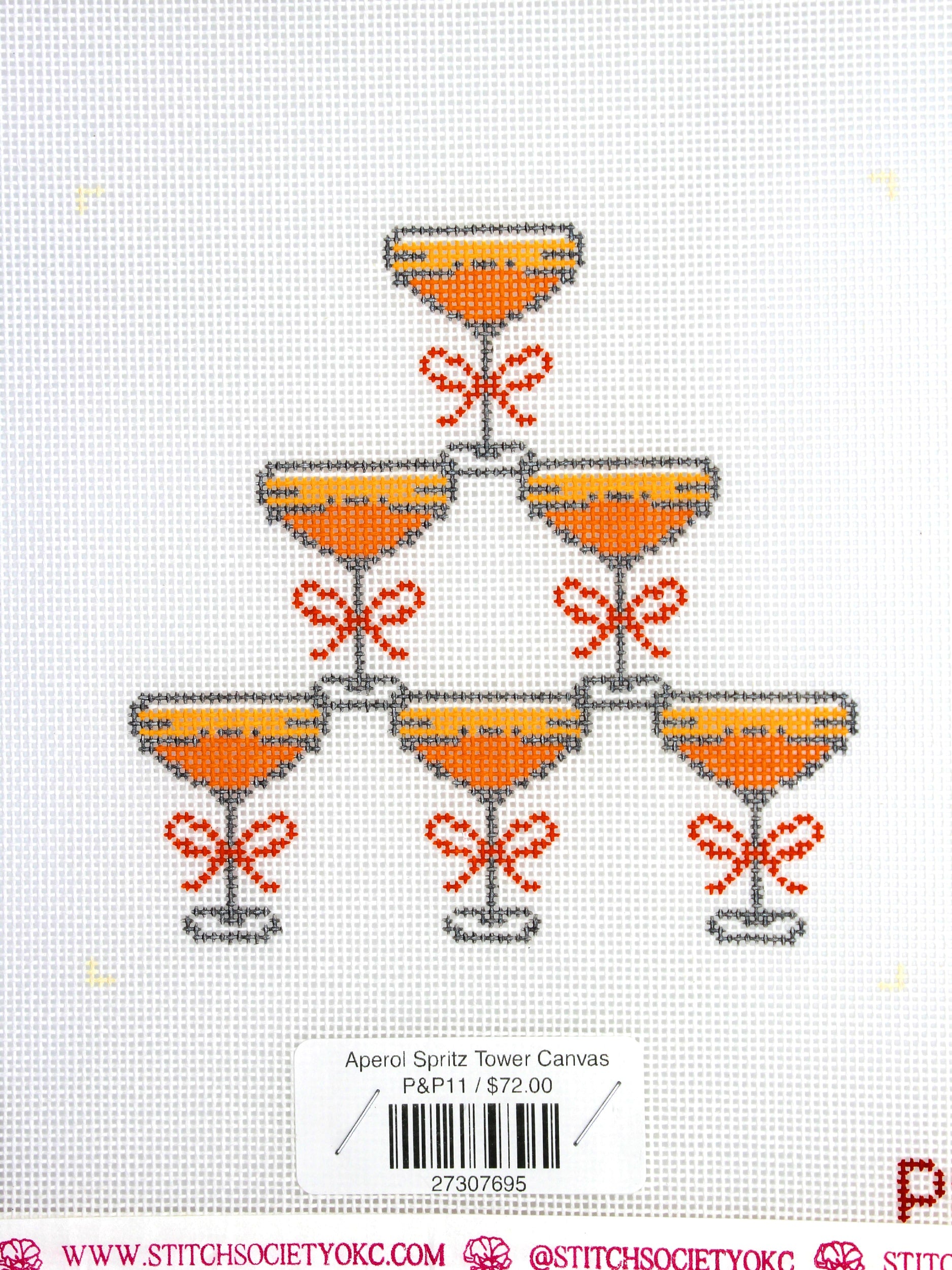 Aperol Spritz Tower Canvas