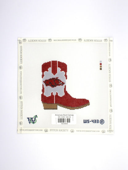 Arkansas Boot Canvas