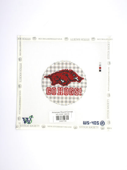 Arkansas Round Canvas