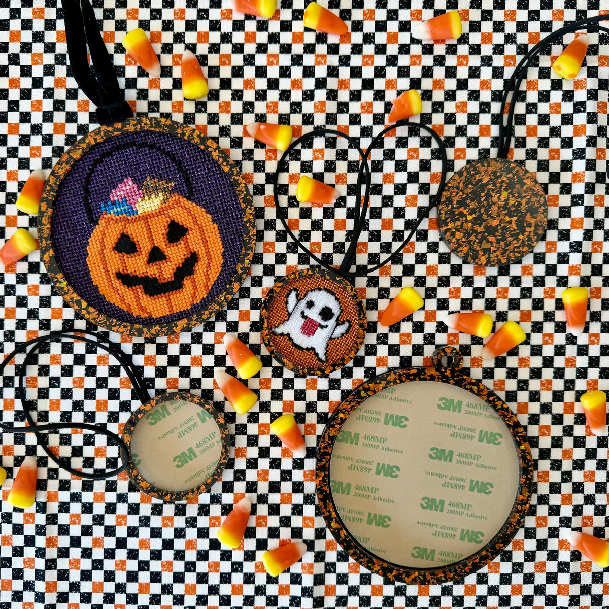 Halloween Self-finishing Acrylic Bag Tag (PRE-ORDER)