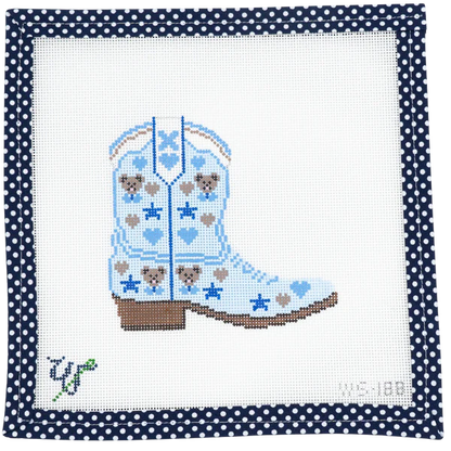 Baby Cowboy Boot Canvas