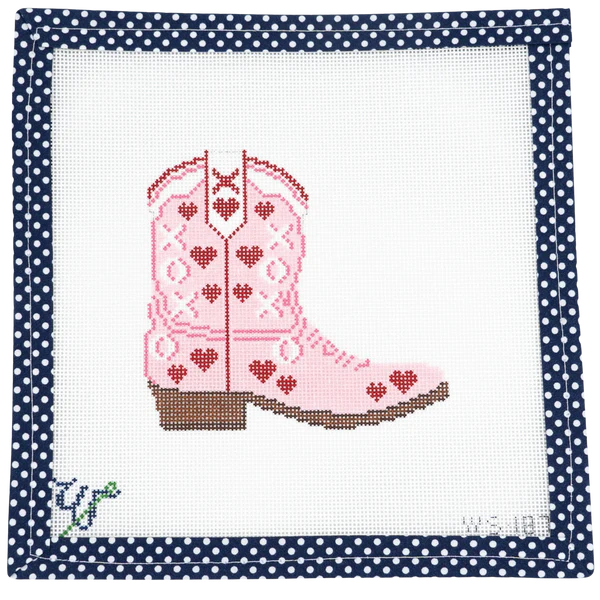 Baby Cowgirl Boot Canvas